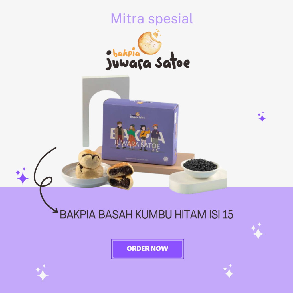 BUMI_SPICE Bakpia Juwara Satoe - BAKPIA BASAH Khas Jogja
