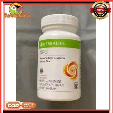 Herbalife NRG Tra NRG F1 Shake Nature's Raw Guarana Instant Tea Mengontrol Berat Badan Penambah Ener