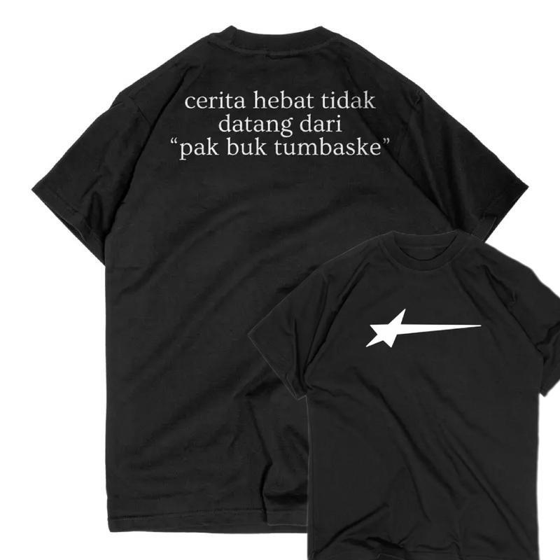 Kaos Oversize Viral TikTok Kekinian Streetwear Fashion Unisex