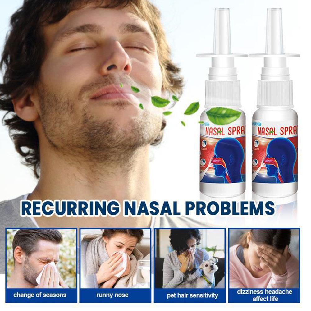 Herbal Nasal Spray For Nasal Congestion, Itching, Runny Nose, And Sneezing - Nasal Care Spray