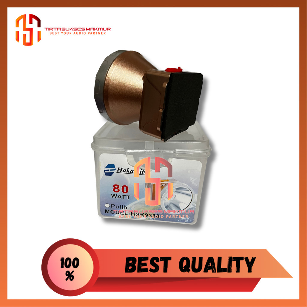 Senter Kepala Headlight LED 80w / Senter Kepala Travel 80w / Senter Kepala Charger 80watt LED Putih