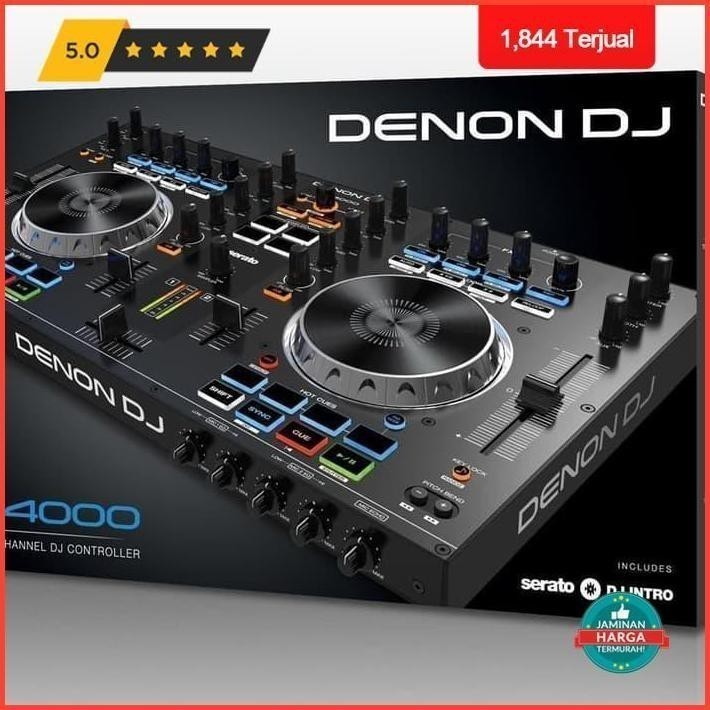 Denon Dj Mc4000 | Alat Dj Controller Mc 4000 Premium