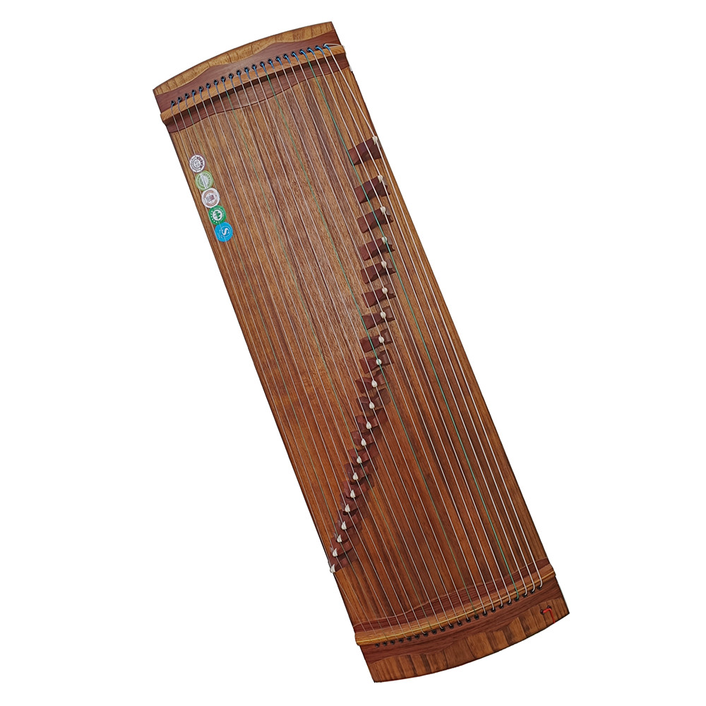100cm Mini Guzheng 21 String Handmade Paulownia Wood Portable Guzheng Beginner Guqin Trational Chine