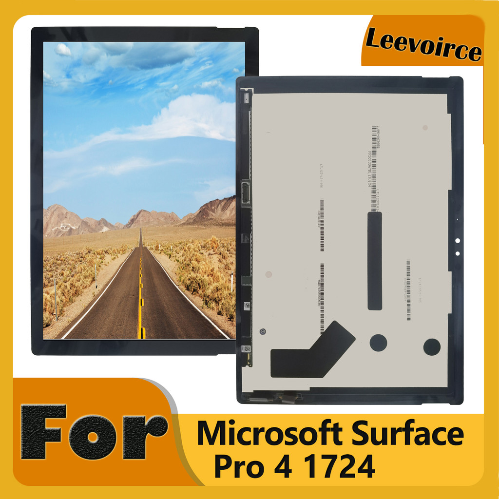 Tested LCD Screen For Microsoft Surface Pro 4 pro4 1724 LCD say Tou Screen Assembly For surface pro4