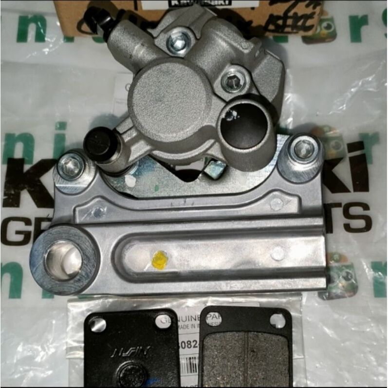 KALIPER BELAKANG KLX 150 KLX DTRACKER +BREKET KALIPER+KAMPAS REM ORI