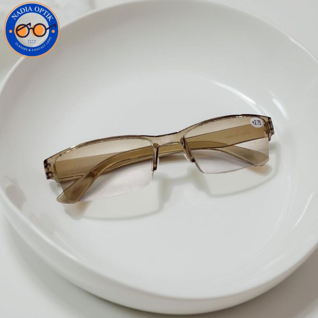 Kacamata Baca Plus Auto Focus  Untuk Pria Dan Wanita KOTAK GOLD - RARA OPTIK
