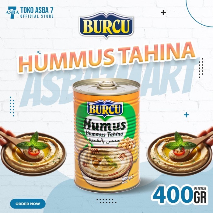 BURCU HUMMUS TAHINA 400GR