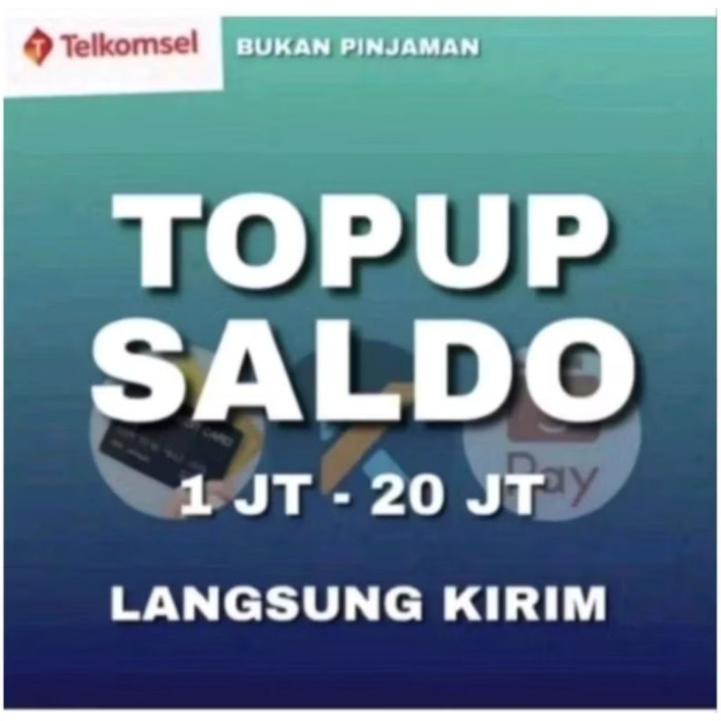 [Admin Chat SIZE] Top Up Saldo Atau Isi Saldo ISI SALDO TOP UP SIZE SIZE Ukuran Ukuran Chat Xl Tri A