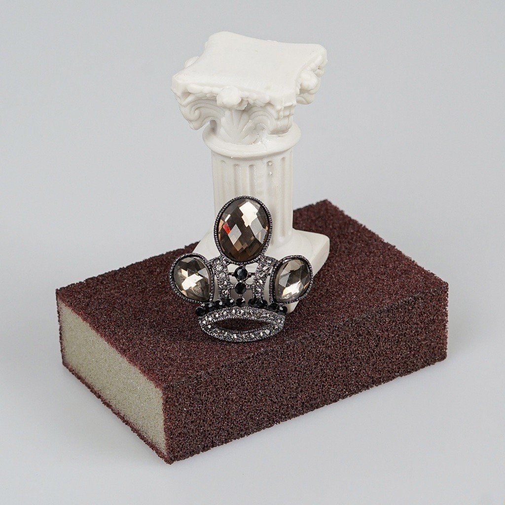 Glamorousky Bros Mahkota Elegan dengan Kristal Austria Kuning, Aksesoris Perhiasan Fesyen Mewah untu