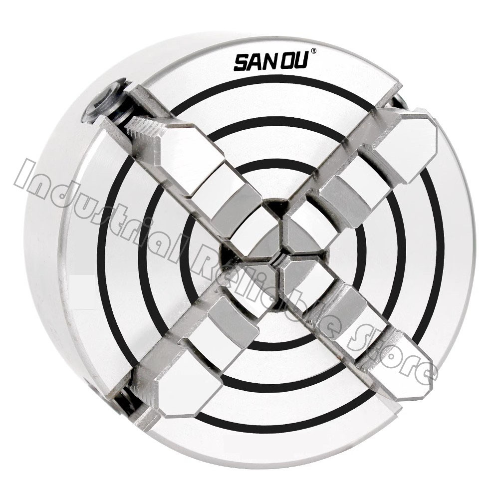 4 K72100 Lathe Chuck Brand 4 Jaw Lathe Chuck Manual Type Independent Chuck Lathe 100mm For Small Lat