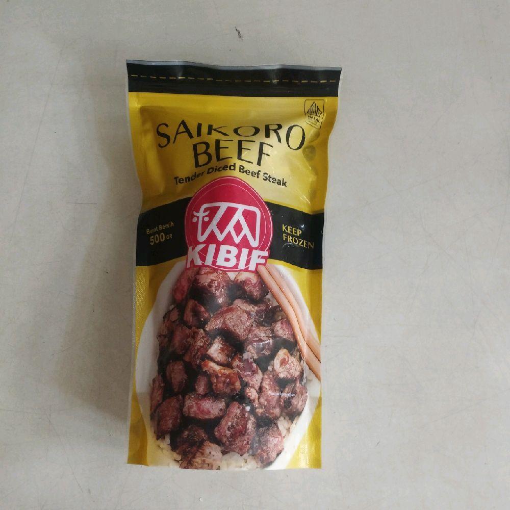 KIBIF MEAT Beef Saikoro 500 Gram