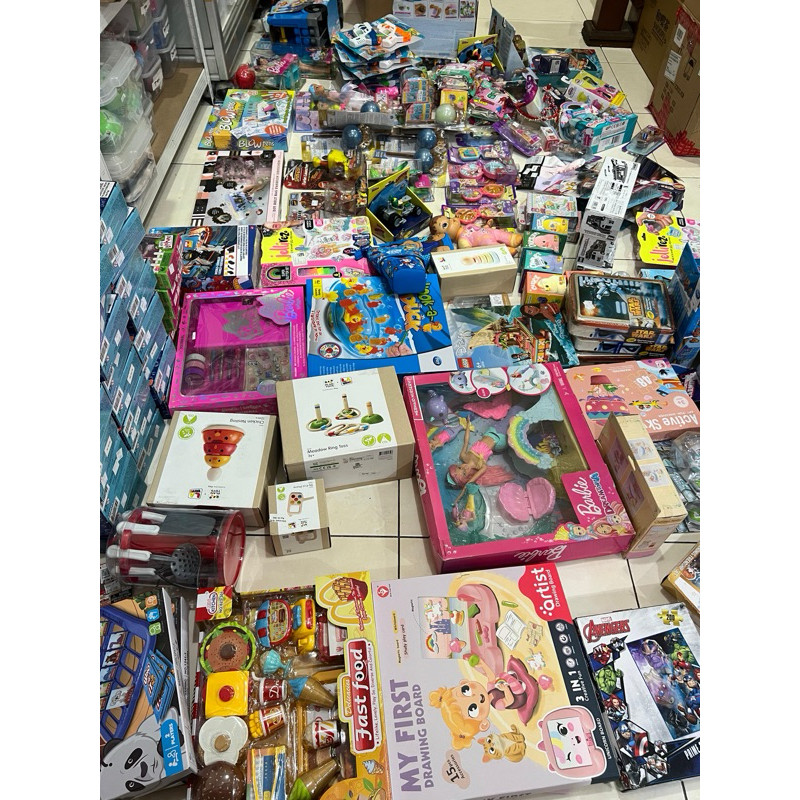 Kidzstation SALE, TOYSKINGDOM SALE lego, barbie, disney, sanrio, harry potter, love diana (hadiah na