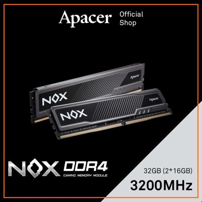 APACER NOX DDR4 2X16GB 3200MHZ Memory RAM PC