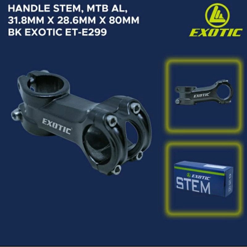 STEM MTB MERK EXOTIC BAHAN ALLOY