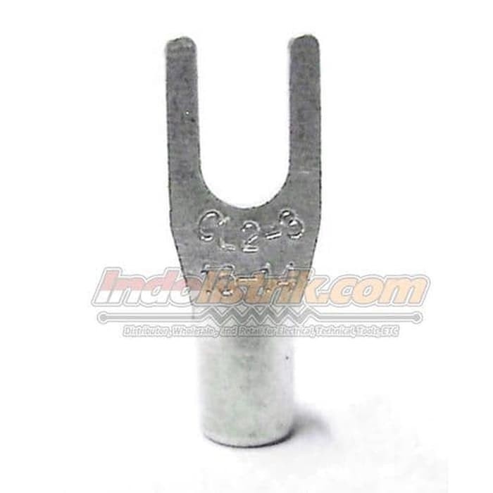 Kabel Skun Y 2.5mm M3 Sekun Garpu CL Y 2 - 3 - TEMBAGA ASLI - MURAH