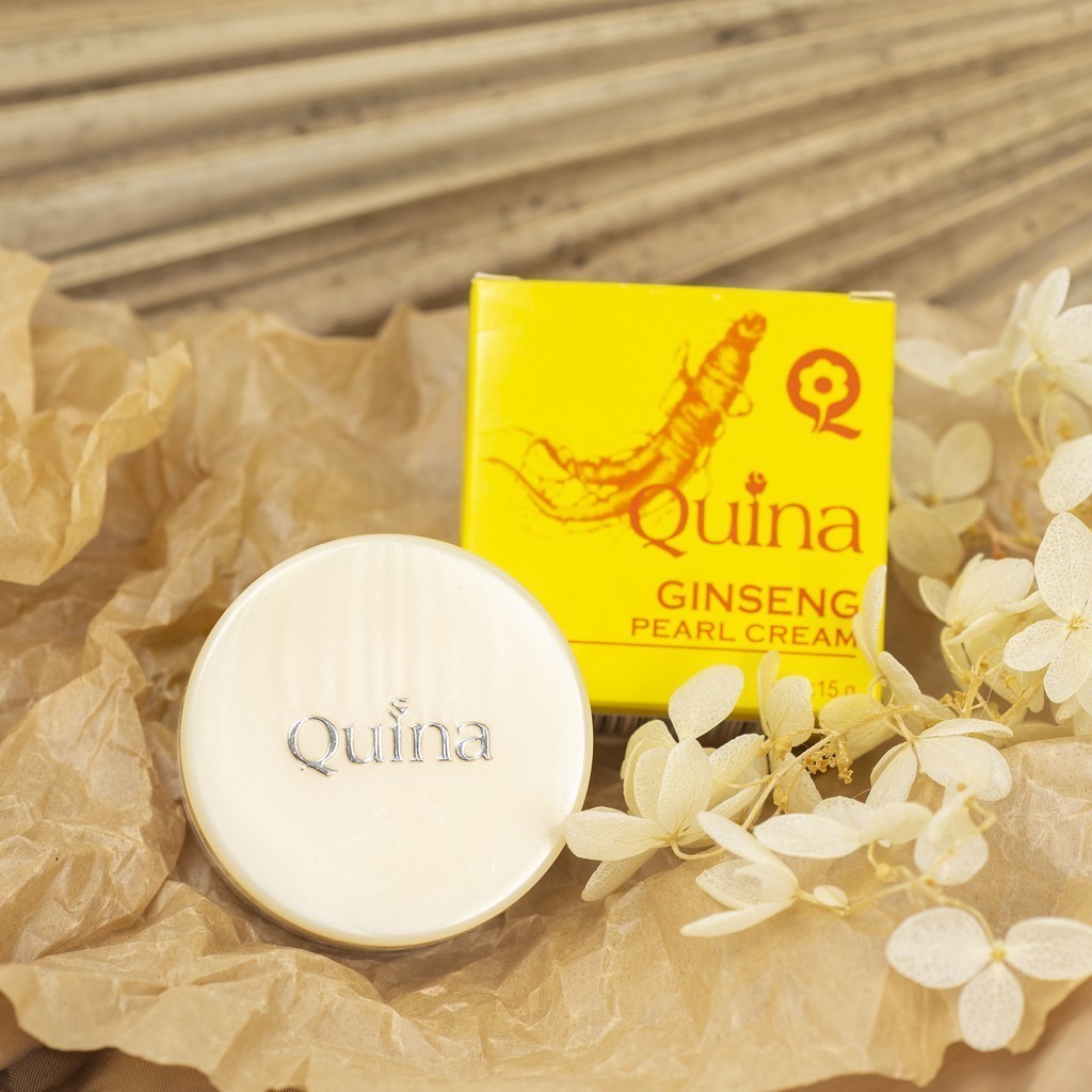 Quina Cream Ginseng Quina Pearl Cream Ginseng/cream wajah