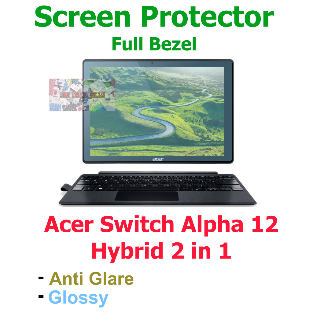 Screen Guard Acer Switch Alpha 12 2 in 1 hybrid full bezel protector