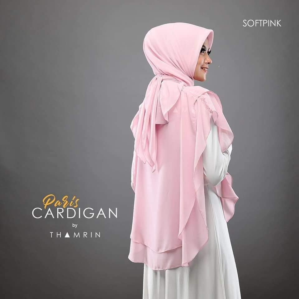 Hijab Jilbab syari Khimar syari / Hijab syari / Khimar Paris Cardigan