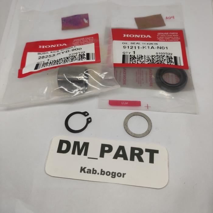 klip kancing circlip seal sil ring BOSH BOS BUSH PEDAL KICK SELA SELAH SELAHAN ENGKOL STATER VARIO O