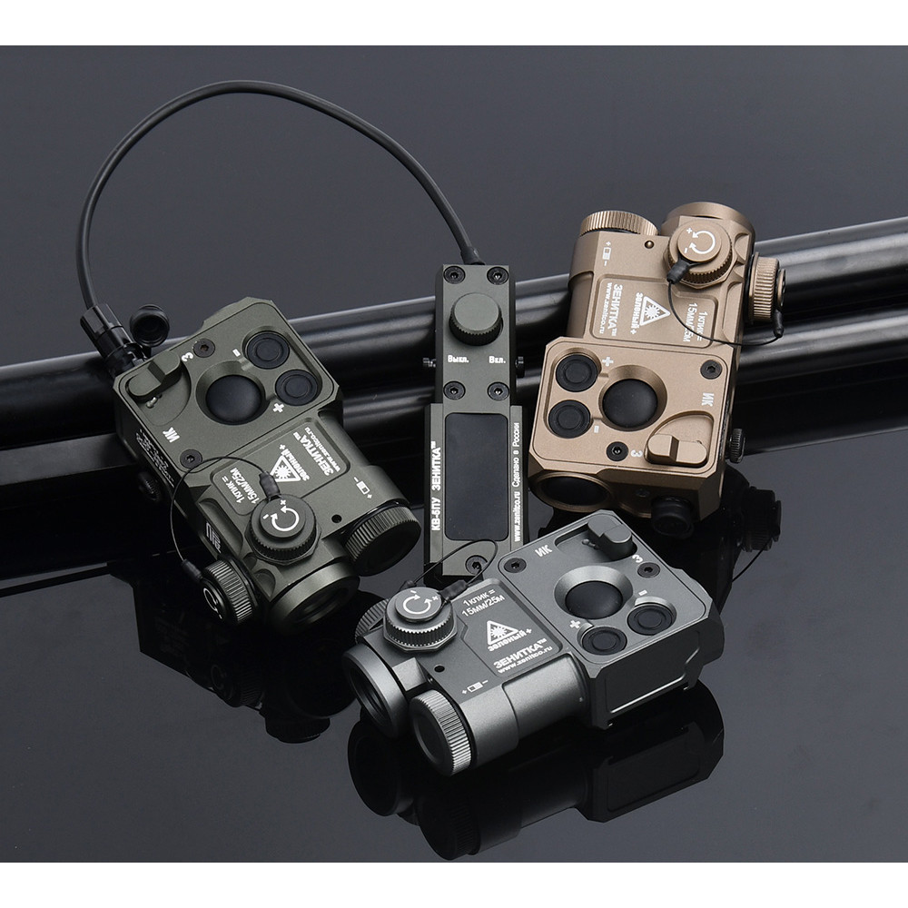 AR15 Tactics Zenitco All Metal perst4 Red Green Blue Dot IR Light Strobe Incator Zero Target Brightn