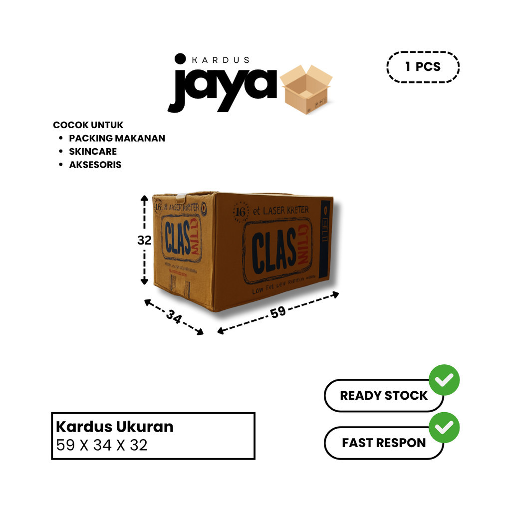 Kardus Bekas Class Mild | Kardus Packing Barang | Harga Murah Per Pcs | Kondisi Layak Pakai