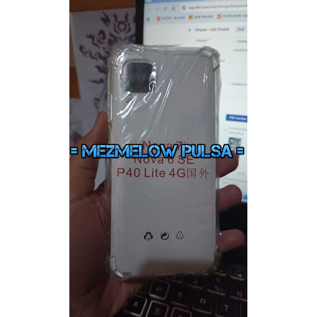 Silicone Case Softcase Transparant Soft Case Clear Case HUAWEI NOVA 6 SE / NOVA 7I / P40 LITE 4G - Gambar 2