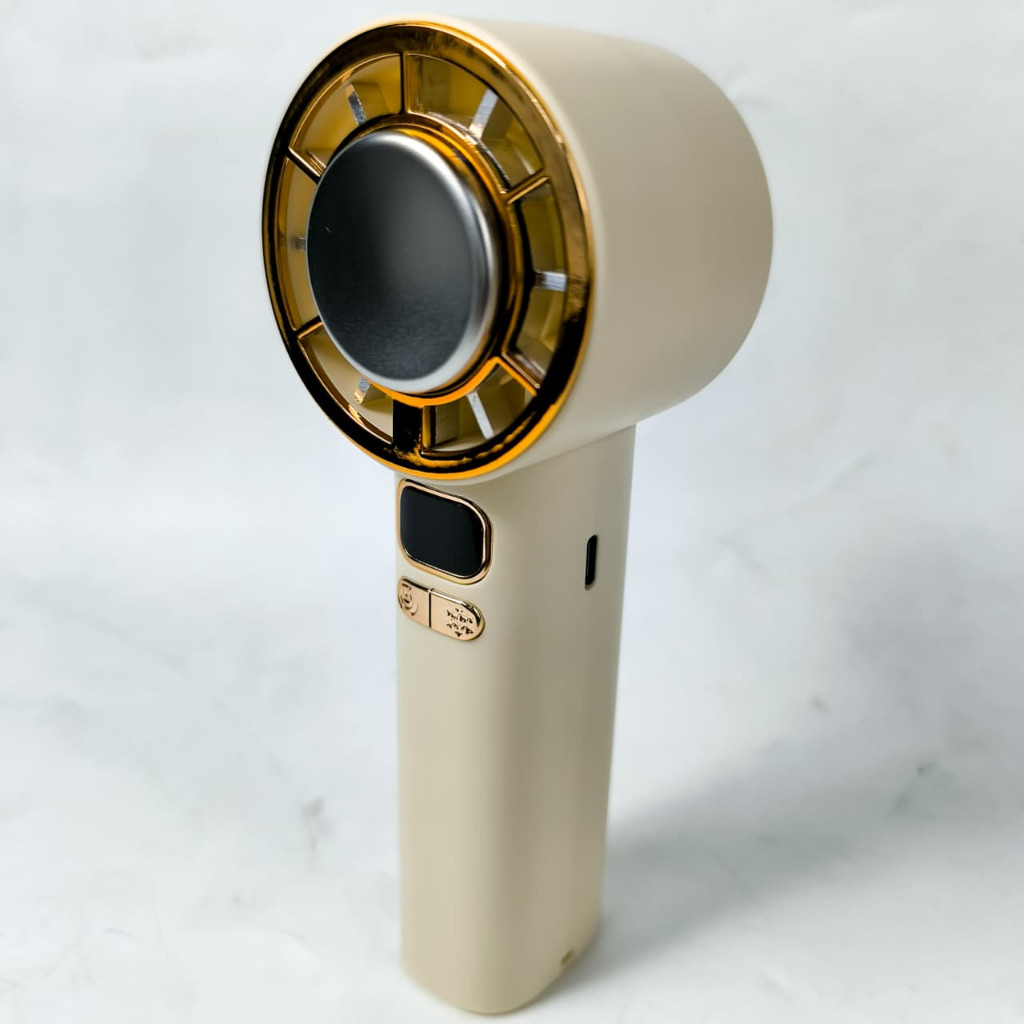 Kipas Angin Tangan mini Portable Fleco F1 - Kipas Angin Tangan Fleco - Ada Pendingin 120 Speed Prakt