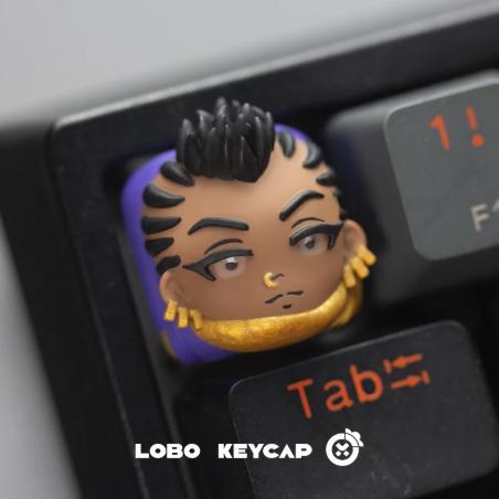 Lobo Astra Valorant Agent Theme Artisan Keycaps Resin Keycap