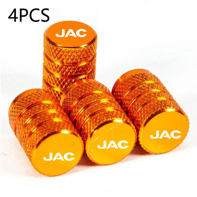 Car Wheel Tire Valve Caps Tyre Stem Covers Airdust Waterproof For JAC Refine J3 J2 S5 A5 J5 J6 J4 Va
