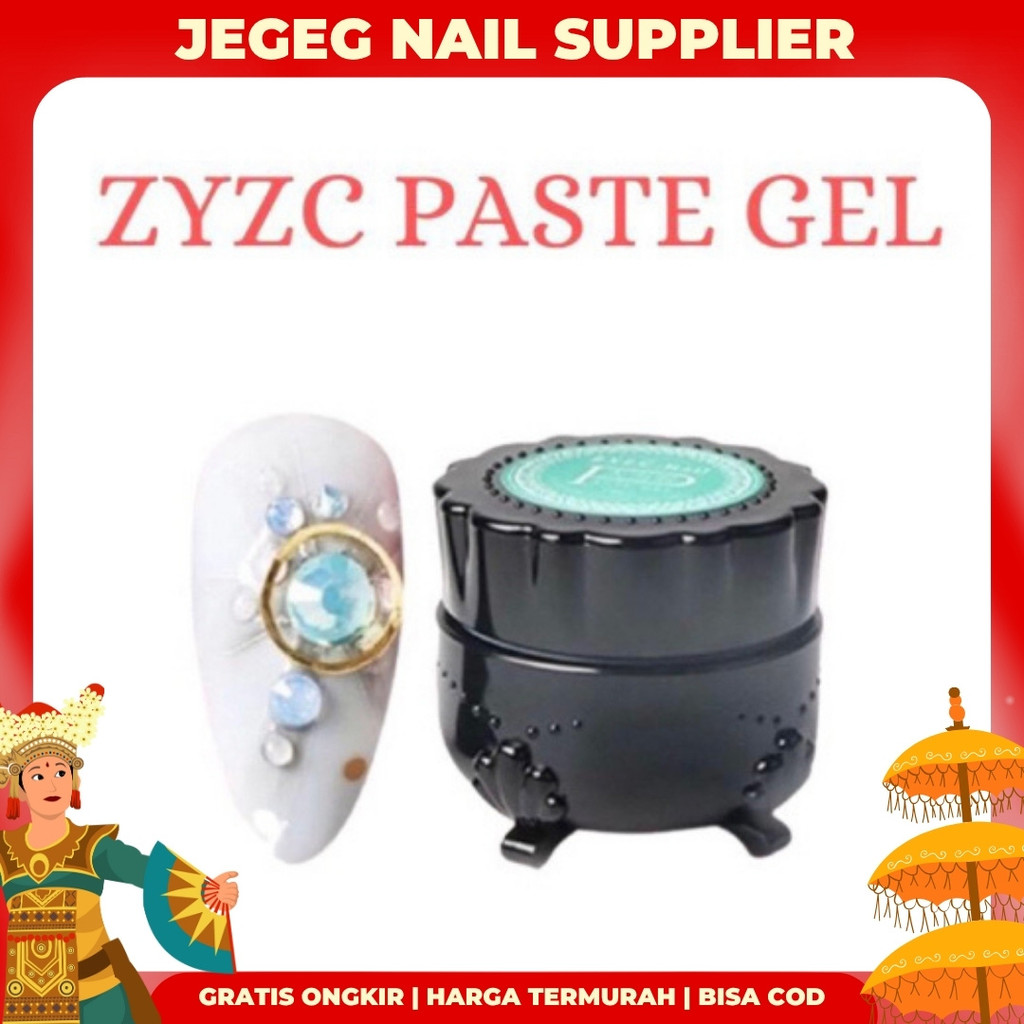 [JG] ZYZC PASTE GEL FOR ACCECORIES / ZYZC LEM AKSESORIS NAIL ART