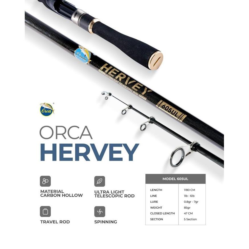 Joran Orca Hervey Telescopic - 605UL