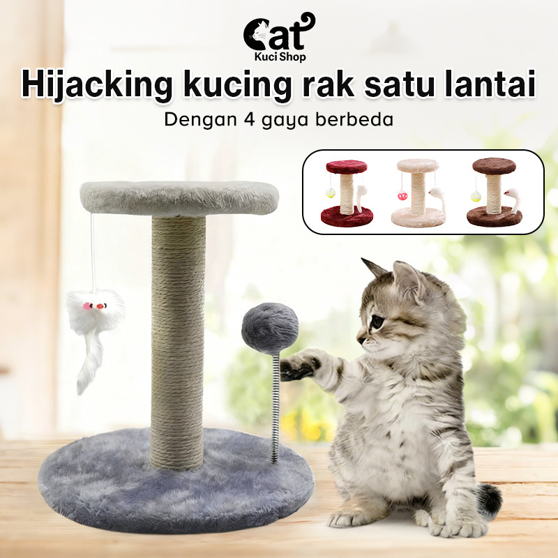 Mainan Garukan Kucing Cakaran Kucing Cat Scratcher Tree Cat Tree Kucing Cat Condo Kucing Dewasa