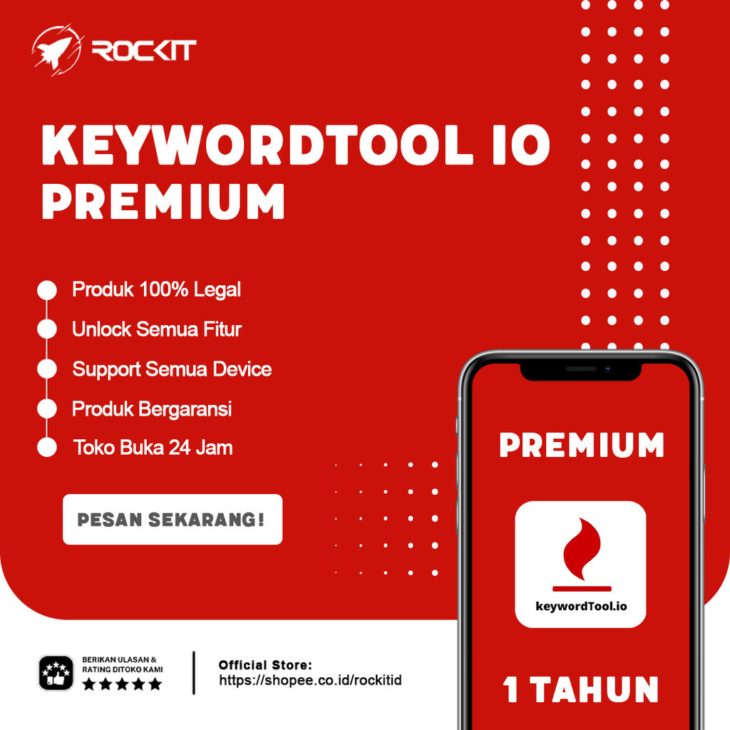 Keywordtool.io Pro 1 Bulan