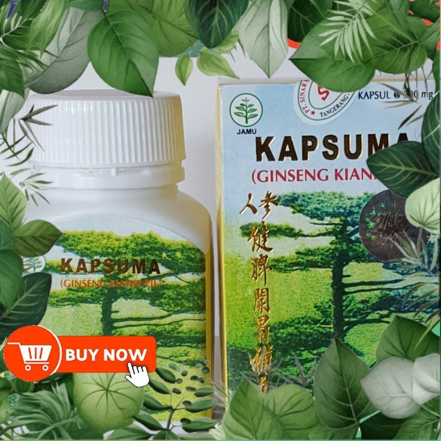 Paling Banyak Dicari - ( Kianpi 100% Original asli ) - Kapsuma ( Ginseng Kianpi Pil )
