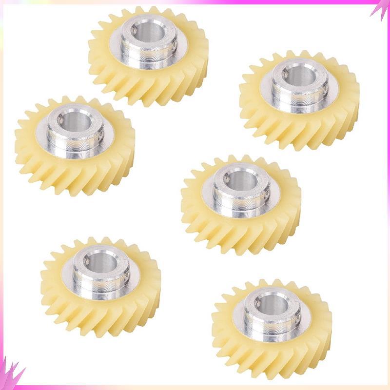 B50C 6Pcs W10112253 Mixer Worm Gear Replacement Part Exact Fit For Kitchenaid Mixers Whirlpool & For