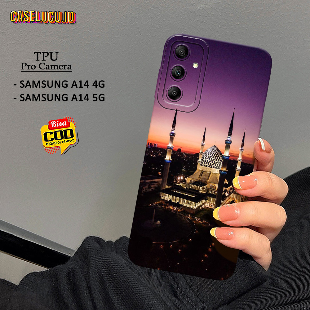 Casing Hp Samsung Galaxy A14 5G / A14 4G Terbaru - Fashion Case Muslim- Case Hp Samsung A14 5G / A14