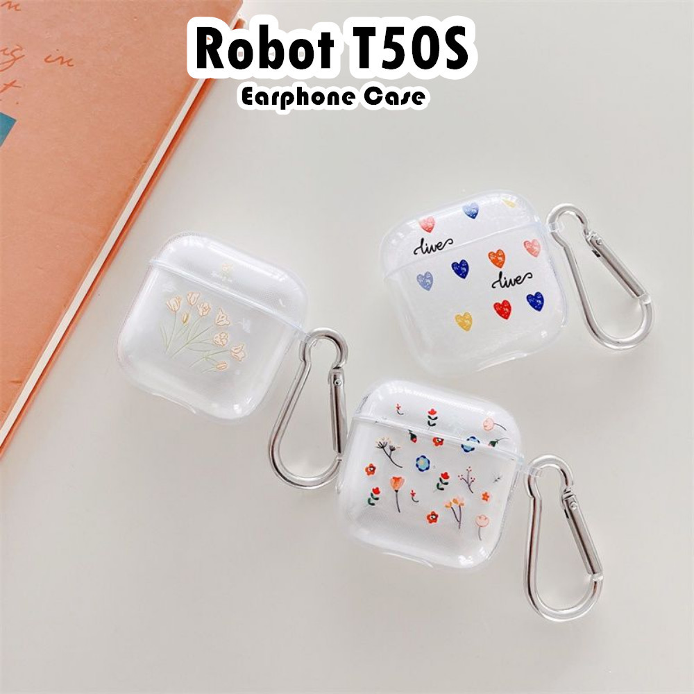 Distinctive Untuk Robot T50S Case Kartun Inovasi Soft Silikon Earphone Case
