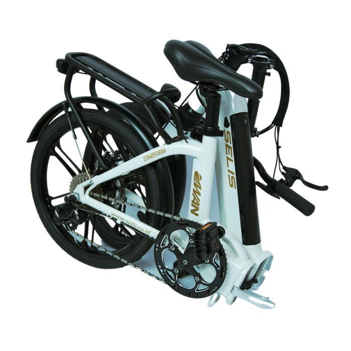 promo CUCI GUDANG - EBIKE SEPEDA LISTRIK LIPAT TIPE SWAN