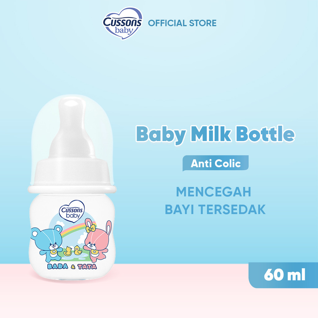 Cussons Baby Milk Bottle BPA Free  - Botol Susu - Dot Bayi 60ml