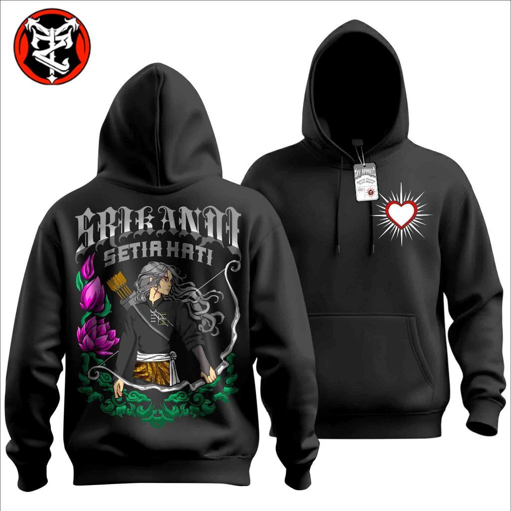 Distro Jaket Hoodie SRIKANDI PSHT SH TERATE fighter Madiun 1922 - Kaos PSHT Setia Hati
