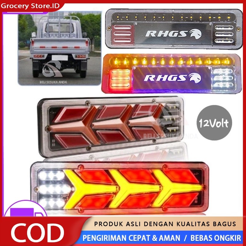 Lampu Rem Lampu parkir Lampu Belakang Mobil Lampu Stoplamp Pickup Stop Lamp Belakan Truk L300 Carry 