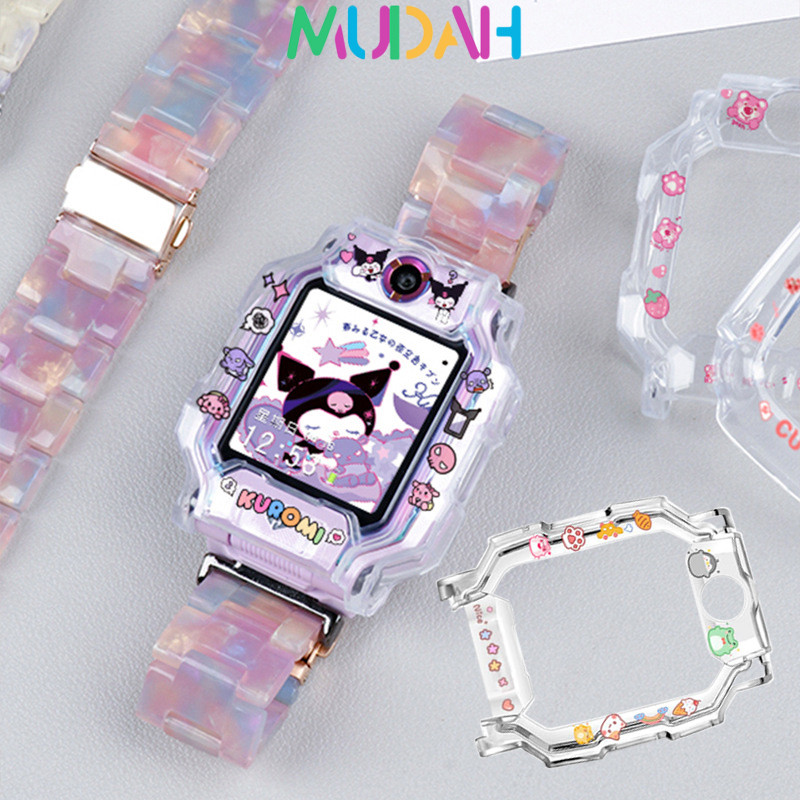 Imoo Watch Phone Protection Case Untuk imoo Z1/Z1y/Q1/Q1y TPU Bahan Transparent Printing Sanrio Prin