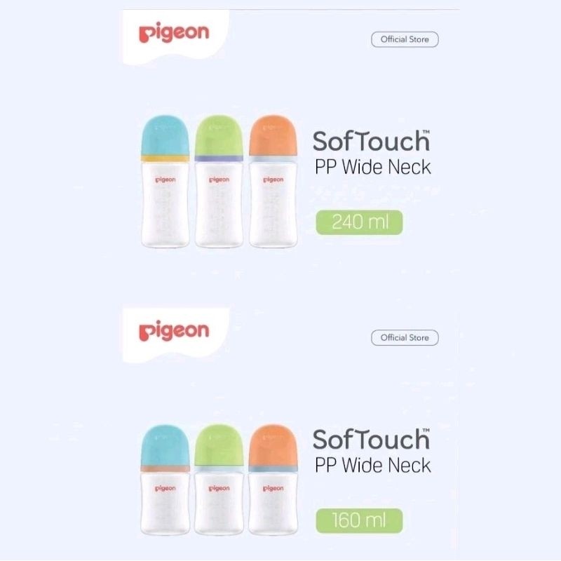 PIGEON Botol Susu PP Wide Neck 160/240 Ml SERIES 3