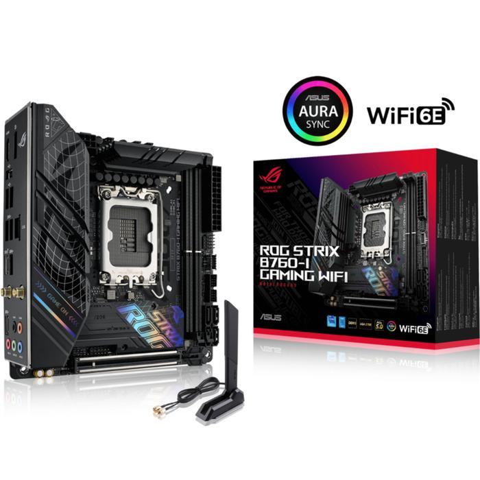 ASUS ROG STRIX B760-I GAMING WIFI DDR5 INTEL B760 LGA1700 MOTHEOARD