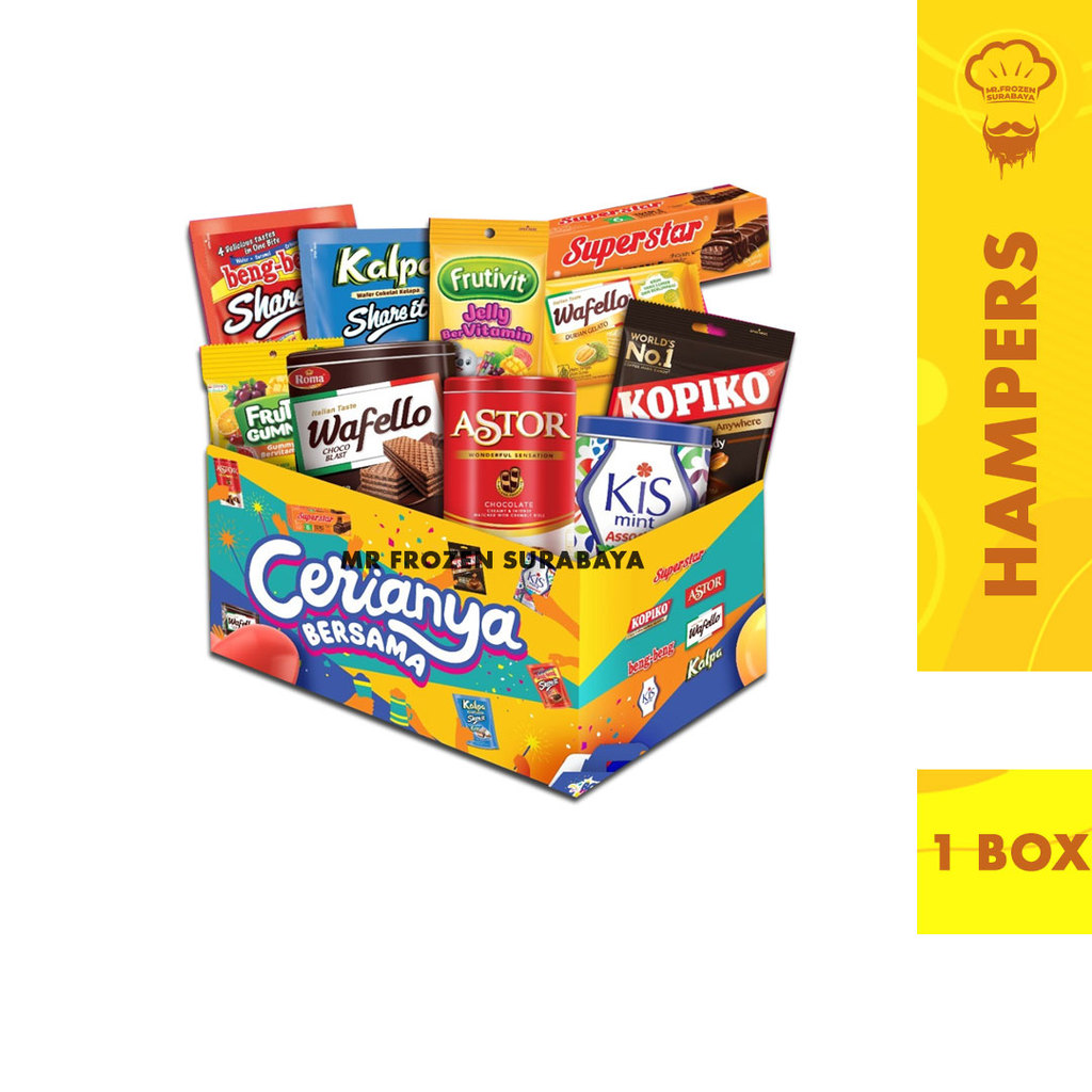 Parcel Hampers Paket Lebaran Box Of Happiness dari Mayora