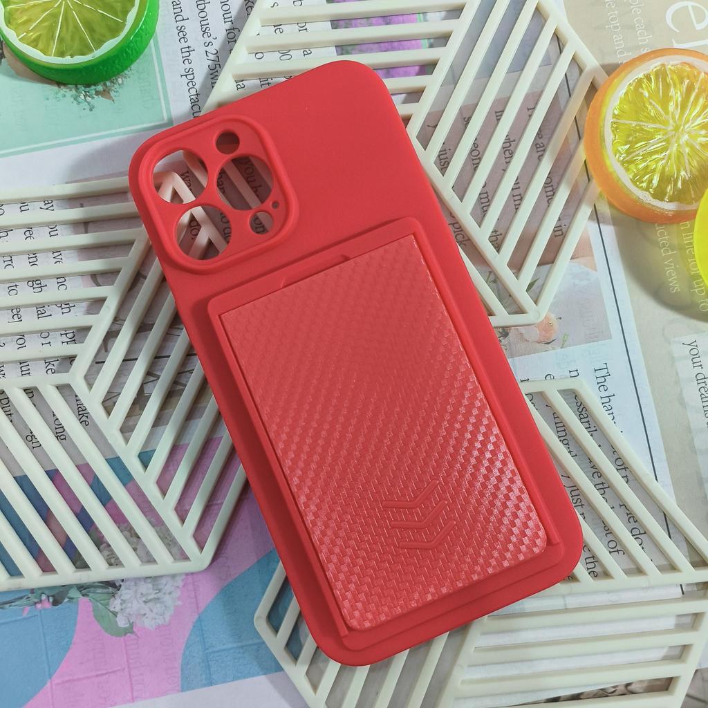 Apple iPhone 13 Pro Max - Card Case Silicone Case