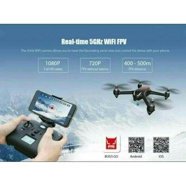 Drone MJX Bugs B2W - Red Color