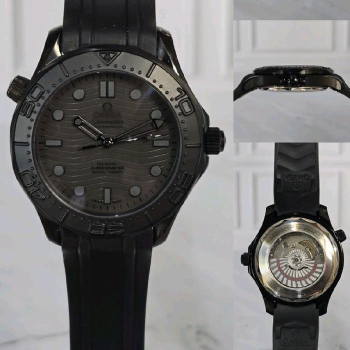 jam tangan Omega Seamaster Diver 300M Black Black Ceramic