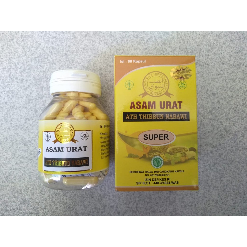 Obat Asam Urat Super Ath Thibbun Nabawi ORIGINAL Obat Herbal Asam Urat kolesterol ampuh