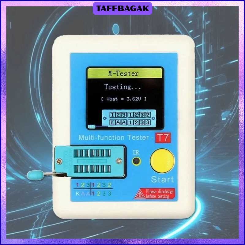 Meter Multifunctional Transistor Tester Resistance Thyristor - LCR-T7